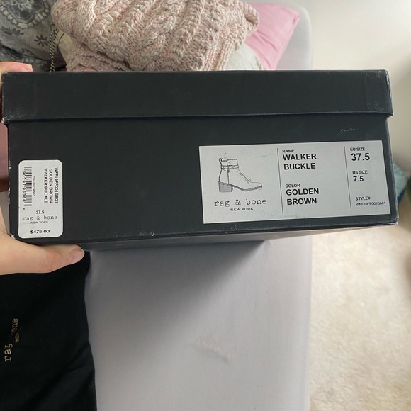 Rag & Bone Walker Boots in brown Suede! 7.5 EUC - Picture 8 of 8